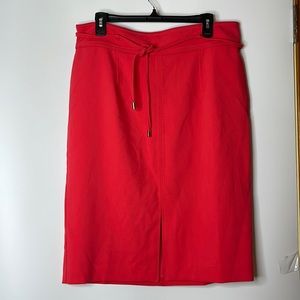 NWT Ann Taylor Petites Womens Coral Pencil Skirt SIZE 14P Petite PLUS SIZE
